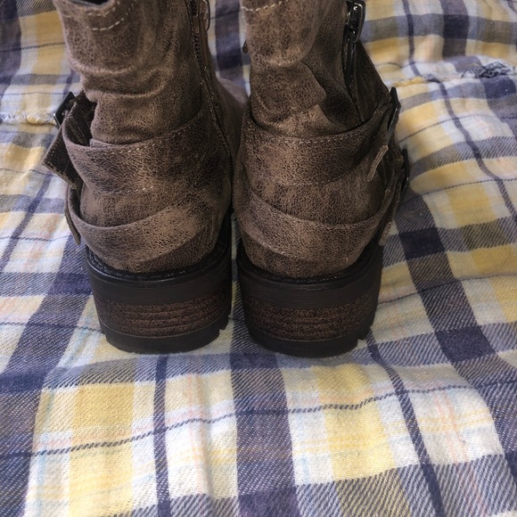 NEW Carlos Santana Biker/Moto Ankle Boots - Picture 3 of 4